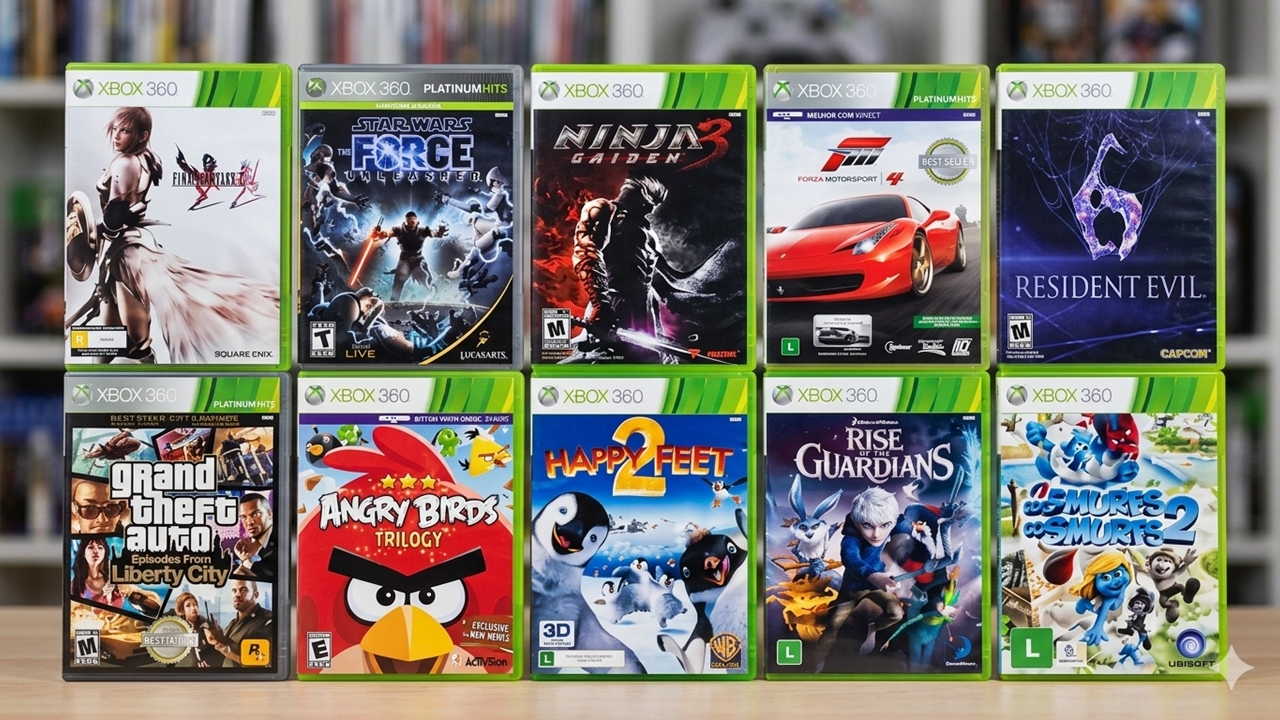 Lista de Jogos Xbox 360